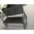 Cadeira de balanço Swing Planador Amazon Outdoor Patio - Cinza Escuro